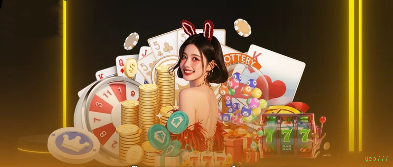 Imagem promocional dos jogos de lottery da yep777